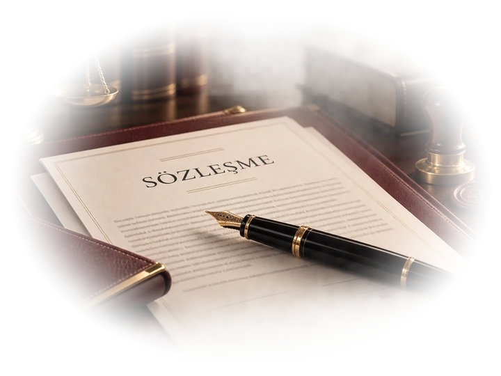 Sözleşme belgesi ve hukuk kalemi
